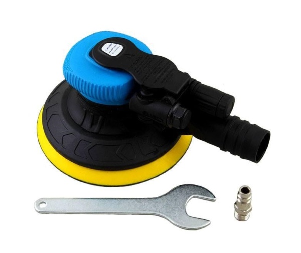 ICAR / GT125-2,5-H8-V Машинка шлифовальная пневматич. GT POWER, орбита 2,5мм, подл. 125мм 8 отв.