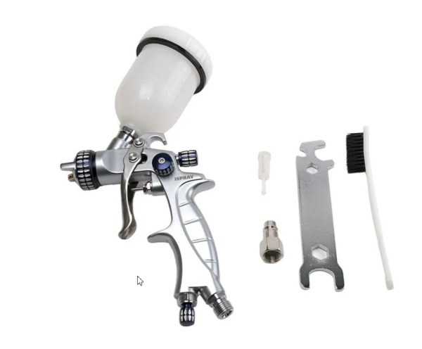 ISISTEM / Краскораспылитель ISISTEM ISPRAY MJ 11 с верхним бачком 125мл, IS-MJ-11-1.0MM