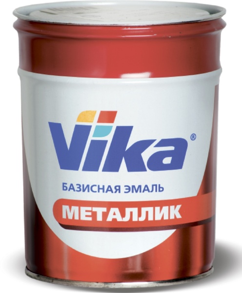 VIKA-металлик / 8110  Серебр. мелкое очень светлое зерно базовая 0,9кг(6шт)