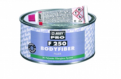 BODY / 250 ПЭ "GLASS"  зеленая FIBER 0.25кг (24 шт)