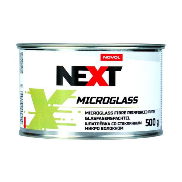 NEXT / Шпатлевка Microglass со стекловолокном 0,5 кг   90915   (8шт)